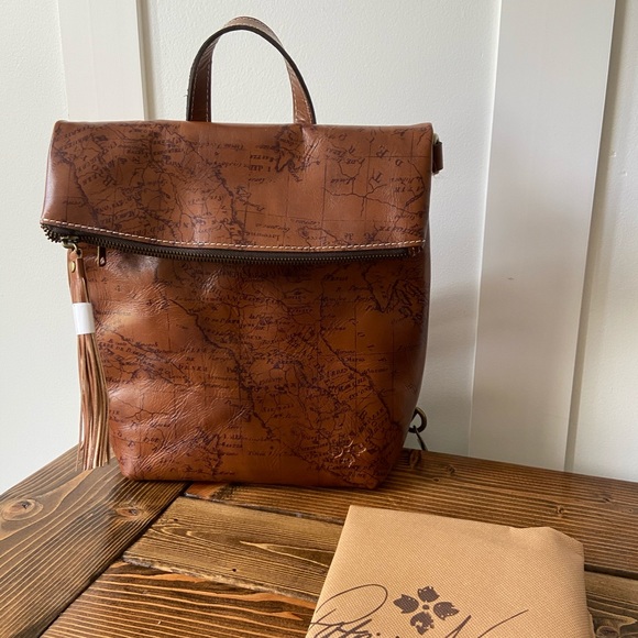 Patricia Nash Handbags - Patricia Nash Luzille Map Convertible Backpack